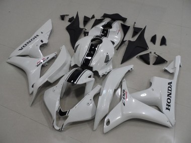 Perl Weiß mit schwarzen Streifen Honda CBR 600 RR 07-08 Verkleidungen