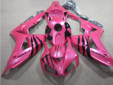 Rosa Schwarz Monster Honda CBR 1000 RR 06-07 Verkleidungen
