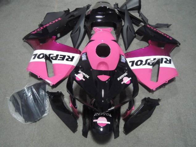 Rosa Schwarz Repsol Honda CBR 600 RR 05-06 Verkleidungen Rosa Schwarz Repsol Honda CBR 600 RR 05-06 Verkleidungen