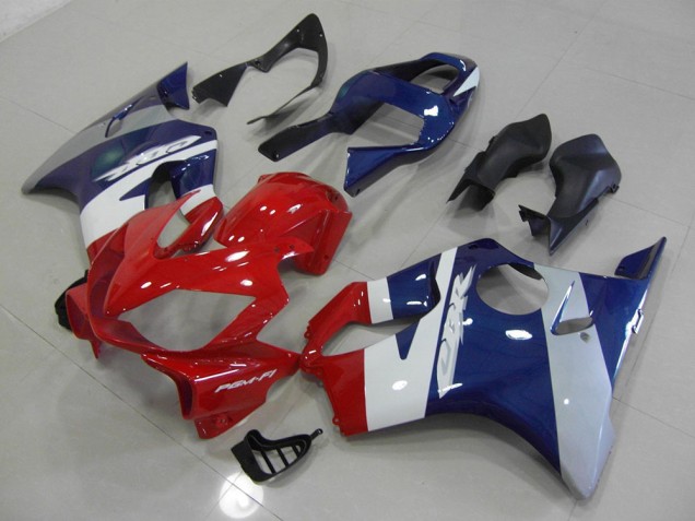 Rot Blau Silber Honda CBR 600 F4i 01-03 Verkleidungen Rot Blau Silber Honda CBR 600 F4i 01-03 Verkleidungen