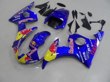 Rot Bull Yamaha R6 03-05 Verkleidungen
