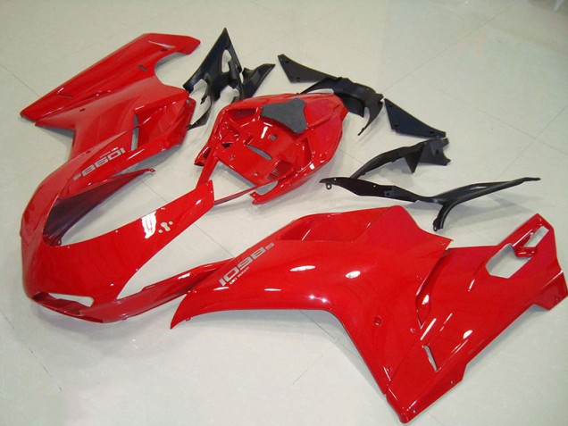 Rot Ducati 1098 07-14 Verkleidungen Rot Ducati 1098 07-14 Verkleidungen