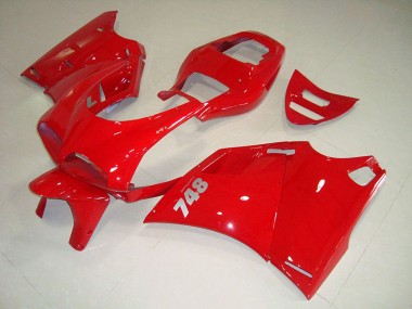 Rot Ducati 748 916 996 996S 93-05 Verkleidungen