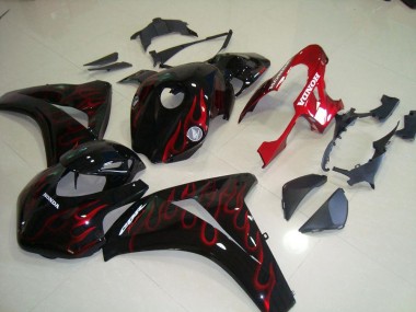 Rot Flamme Rennen Honda CBR 1000 RR 08-11 Verkleidungen
