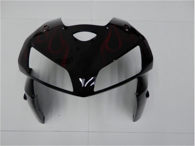 Rot Flamme Schwarz Honda CBR 600 RR 05-06 Verkleidungen