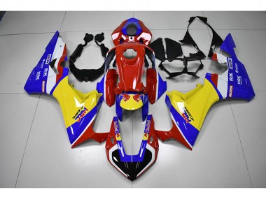 Rot Gelb Blau HRC Rot Bull Honda CBR 1000 RR 17-23 Verkleidungen