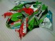 Rot Grün Motocard Kawasaki ZX6R 09-12 Verkleidungen Rot Grün Motocard Kawasaki ZX6R 09-12 Verkleidungen