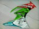 Rot Grün Motocard Kawasaki ZX6R 09-12 Verkleidungen Rot Grün Motocard Kawasaki ZX6R 09-12 Verkleidungen
