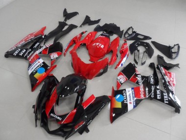 Rot Jomo Suzuki GSXR 1000 K9 09-16 Verkleidungen
