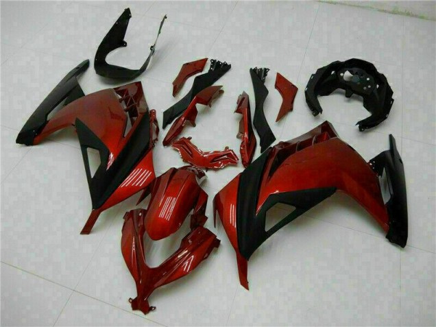 Rot Kawasaki EX300 13-16 Verkleidungen