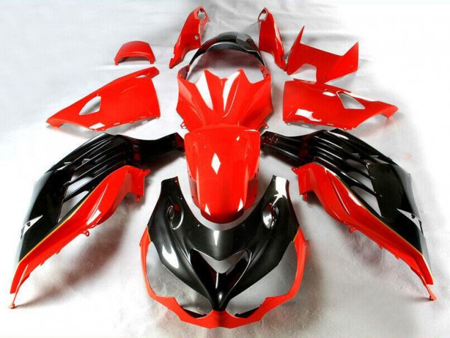 Rot Kawasaki ZX14R ZZR 1400 12-21 Verkleidungen