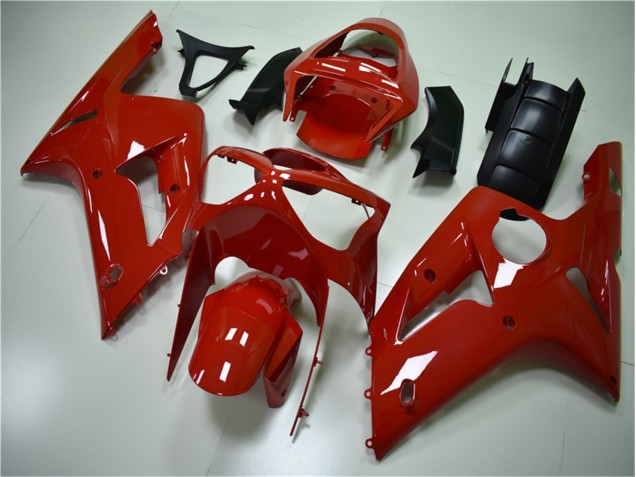 Rot Kawasaki ZX6R 03-04 Verkleidungen