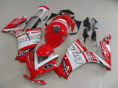 Rot Liverpool 45 Honda CBR 1000 RR 12-16 Verkleidungen