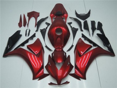 Rot Schwarz Honda CBR 1000 RR 12-16 Verkleidungen