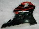 Rot Schwarz Honda CBR 600 F4i 01-03 Verkleidungen