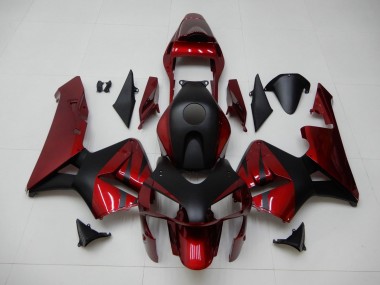 Rot Schwarz Honda CBR 600 RR 03-04 Verkleidungen