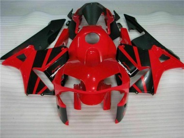 Rot Schwarz Honda CBR 600 RR 03-04 Vollverkleidung