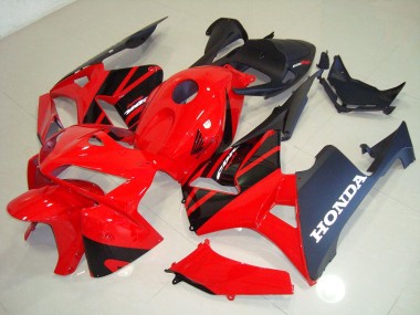Rot Schwarz Honda CBR 600 RR 05-06 Verkleidungen