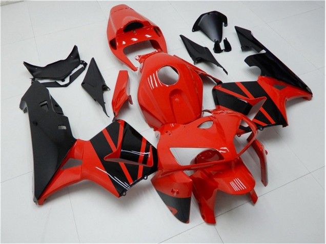 Rot Schwarz Honda CBR 600 RR 05-06 Vollverkleidung