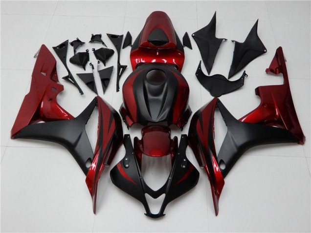 Rot Schwarz Honda CBR 600 RR 07-08 Verkleidungen