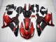 Rot Schwarz Kawasaki ZX14R ZZR 1400 06-11 Verkleidungen