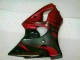 Rot Schwarz Kawasaki ZX6R 00-02 Verkleidungen