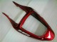 Rot Schwarz Kawasaki ZX6R 00-02 Verkleidungen