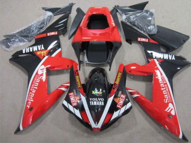 Rot Schwarz SantUnder Yamaha R1 02-03 Verkleidungen
