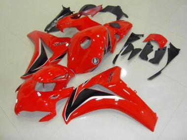 Rot Schwarz Silber Honda CBR 1000 RR 08-11 Verkleidungen