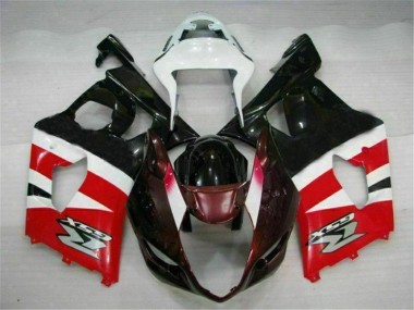 Rot Schwarz Suzuki GSXR 1000 K3 03-04 Verkleidung