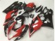 Rot Schwarz Suzuki GSXR 1000 K5 05-06 Vollverkleidung Rot Schwarz Suzuki GSXR 1000 K5 05-06 Vollverkleidung