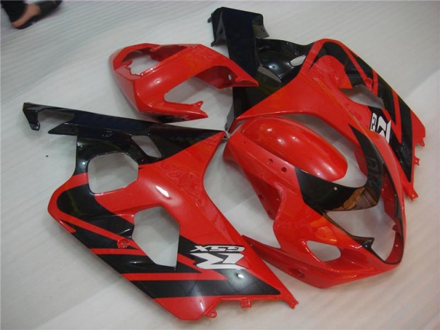 Rot Schwarz Suzuki GSXR 600 / 750 K4 04-05 Verkleidung Rot Schwarz Suzuki GSXR 600 / 750 K4 04-05 Verkleidung