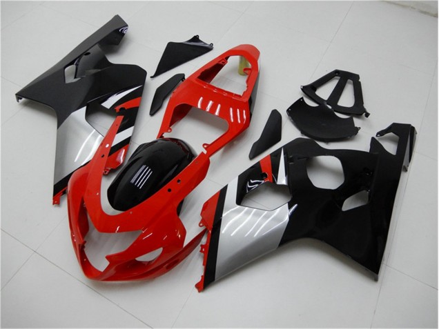 Rot Schwarz Suzuki GSXR 600 / 750 K4 04-05 Verkleidungen