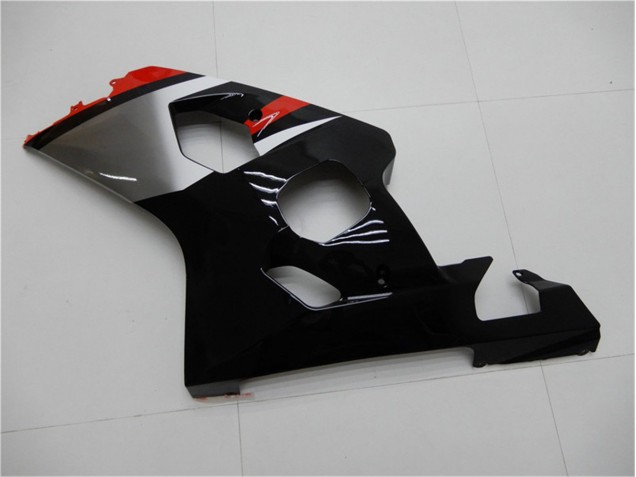 Rot Schwarz Suzuki GSXR 600 / 750 K4 04-05 Verkleidungen