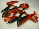 Rot Schwarz Suzuki GSXR 600 / 750 K8 08-10 Verkleidung Rot Schwarz Suzuki GSXR 600 / 750 K8 08-10 Verkleidung