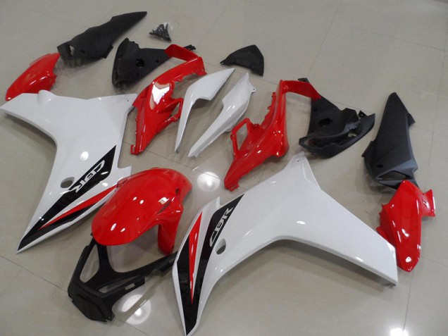 Rot Schwarz Weiß Honda CBR 600 F 11-13 Verkleidungen Rot Schwarz Weiß Honda CBR 600 F 11-13 Verkleidungen