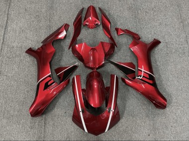 Rot Schwarz Yamaha R1 15-19 Verkleidungen