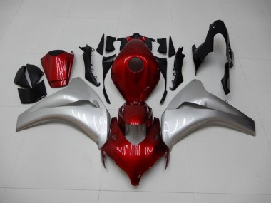 Rot Silber Honda CBR 1000 RR 08-11 Verkleidungen