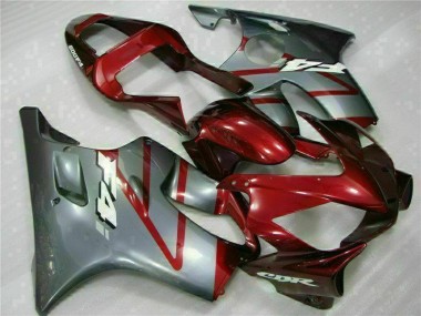 Rot Silber Honda CBR 600 F4i 01-03 Verkleidungen