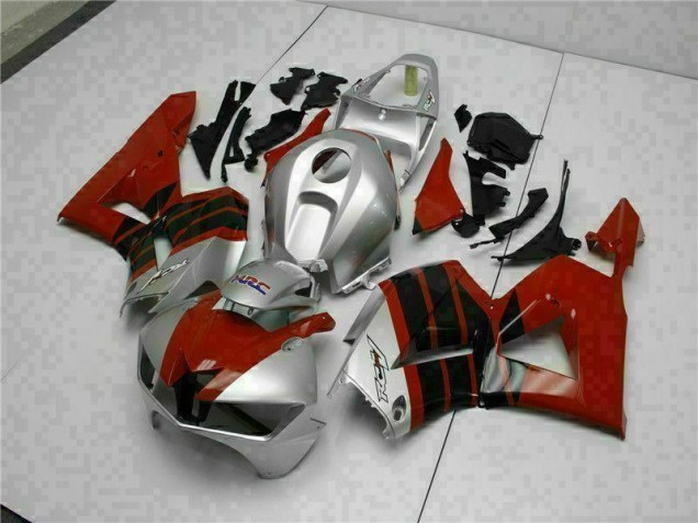 Rot Silber Honda CBR 600 RR 13-21 Verkleidungen