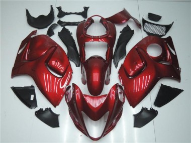 Rot Suzuki GSXR 1300 Hayabusa 08-19 Verkleidungen