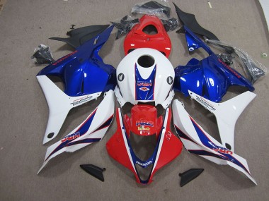 Rot Weiß Blau HRC Honda CBR 600 RR 09-12 Verkleidung