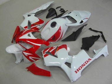 Rot Weiß Honda CBR 600 RR 05-06 Verkleidung