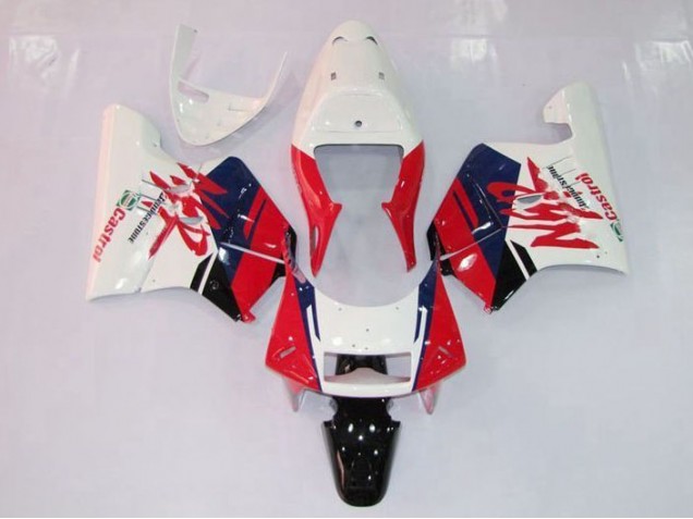 Rot Weiß Honda NSR 250 MC28 P4 94-96 Verkleidungen