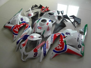 Rot Weiß Pata Honda CBR 600 RR 09-12 Verkleidungen