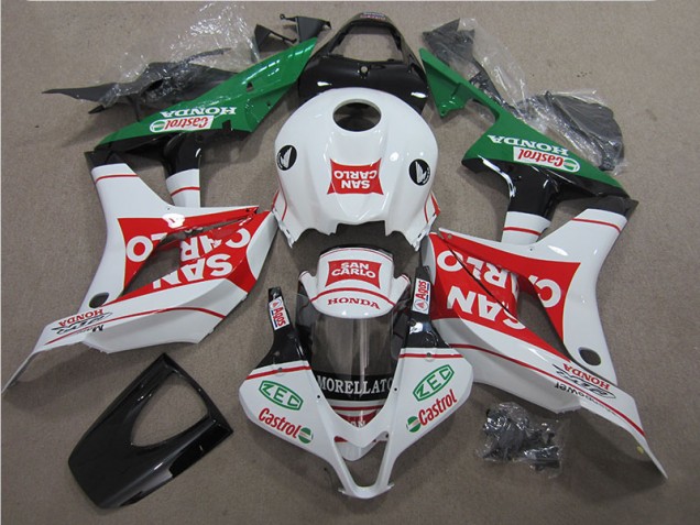 Rot Weiß San Carlo Honda CBR 600 RR 07-08 Verkleidungen Rot Weiß San Carlo Honda CBR 600 RR 07-08 Verkleidungen