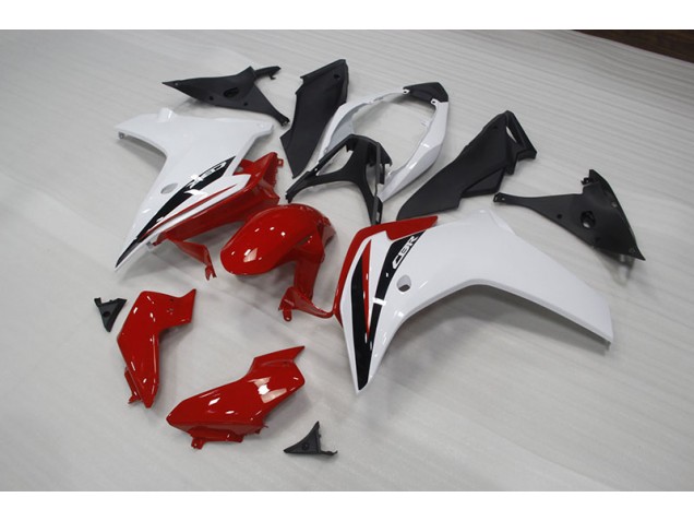 Rot Weiß Schwarz Honda CBR 600 F 11-13 Verkleidungen Rot Weiß Schwarz Honda CBR 600 F 11-13 Verkleidungen