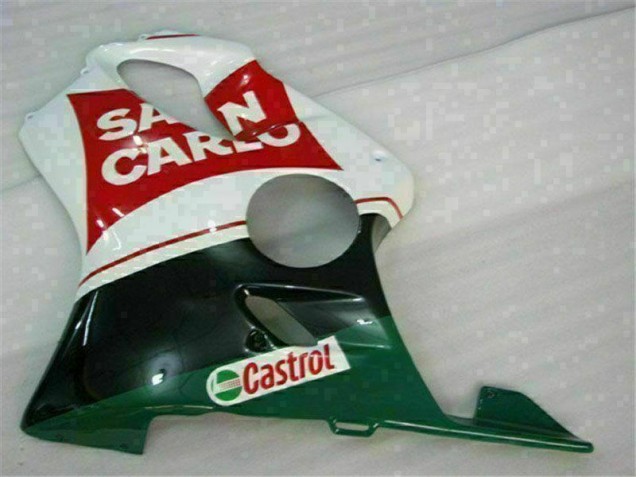 Rot Weiß Schwarz San Carlo Honda CBR 600 F4i 01-03 Verkleidungen