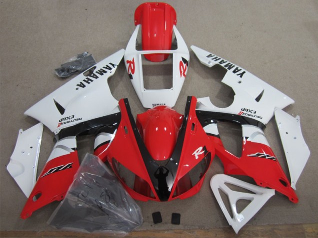 Rot Weiß Schwarz Yamaha R1 09-11 Verkleidungen Rot Weiß Schwarz Yamaha R1 09-11 Verkleidungen