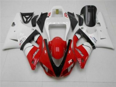Rot Weiß Yamaha R1 98-99 Verkleidung